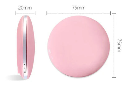 Rechargeable LED Handheld Makeup Mirror